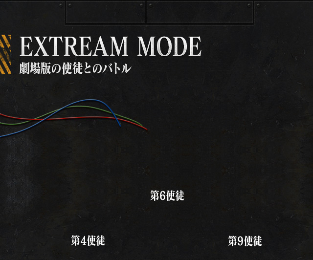 EXTREAM MODE 劇場版の使徒とバトル